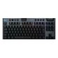 Logitech G Teclado para gaming inalámbrico de perfil bajo G915 X LIGHTSPEED TKL, teclas de PBT de doble moldeado, teclas totalmente programables, retroiluminación RGB, elegante acabado en aluminio, táctil marrón GL - PC/Mac, Layout ES