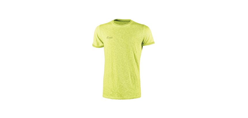 T-Shirt U-Power fluo giallo, 3 unità