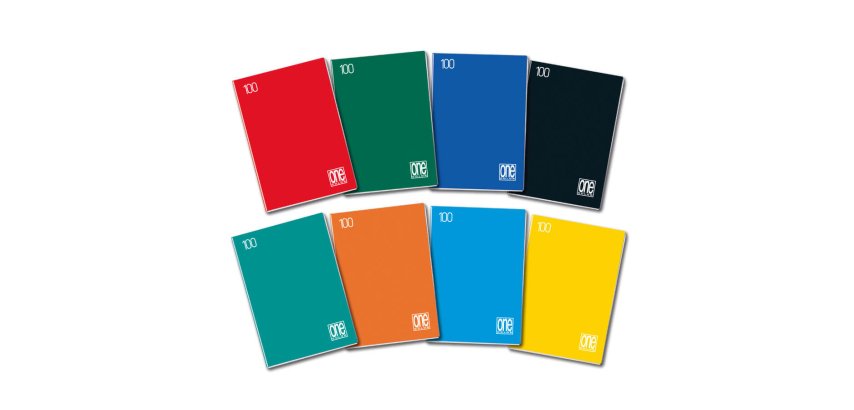 Blasetti One Color writing notebook A4 18 sheets Multicolour