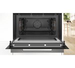 BOSCH Four combiné micro-ondes CMG7761B1,Série 8, Micro ondes combiné compact