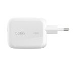 Belkin UltraCharge Smartphone, Tablette, Ordinateur portable, Casques, Smartwatch Blanc Secteur Charge rapide Intérieure