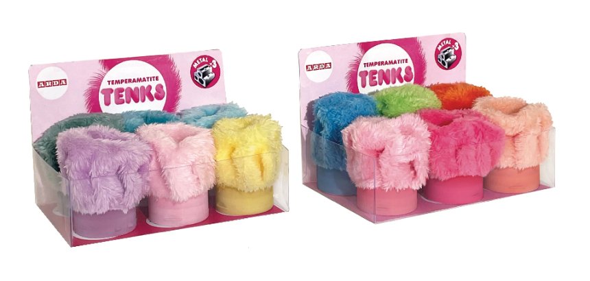 ARDA TEK06SC temperino Temperamatite manuale Multicolore