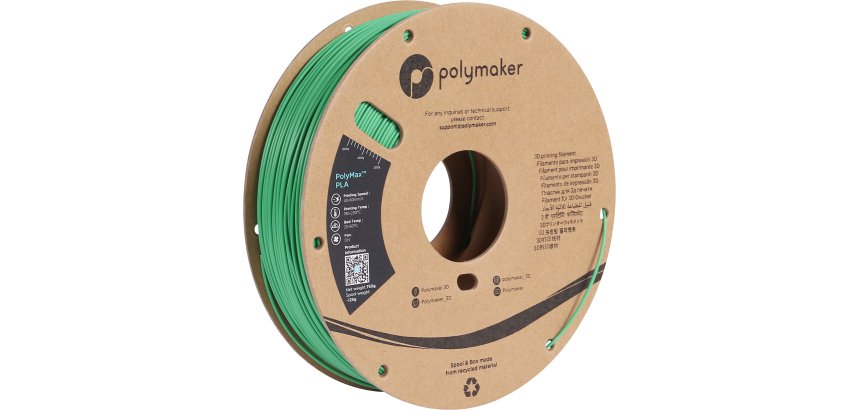 Polymaker PA06006 3D Printing Material Polylactic Acid (PLA) Green 750 g