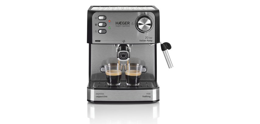 Haeger CM-85B.011A cafetera eléctrica Semi-automática Máquina espresso 1,6 L