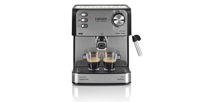 Haeger CM-85B.011A cafetera eléctrica Semi-automática Máquina espresso 1,6 L