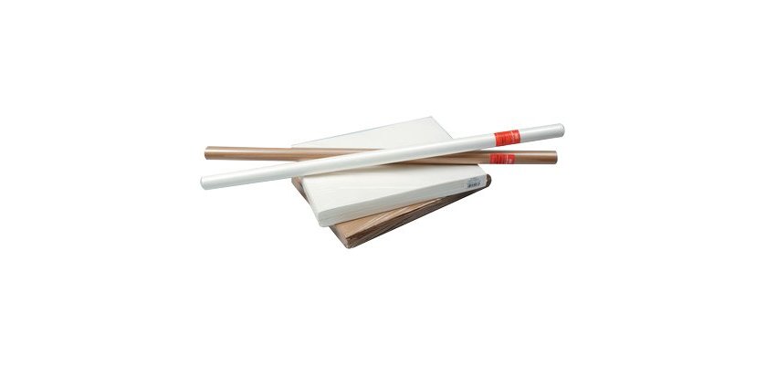 Carta Kraft ecologica- da pacchi - 80 gr - foglio 100 x 140 cm - avana - Rex Sadoch - conf. 50 fogli