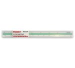 ARDA 111 ruler Scale ruler 300 mm Plastic Green, Red, White 1 pc(s)