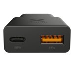 Xtorm XG2SLE0336 chargeur d'appareils mobiles Smartphone, Smartwatch, Tablette Noir, Charbon de bois Secteur Charge rapide Intérieure