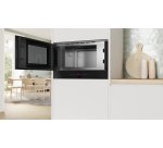 BOSCH Micro ondes Encastrable BFL7221B1, Série 8, 21 litres, charnière gauche