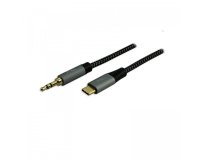 MCL MC1D99AZ03CJC3.52 câble audio 2 m USB C 3,5mm Noir, Gris
