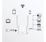 Strong 300M wireless router Fast Ethernet Single-band (2.4 GHz) 4G White