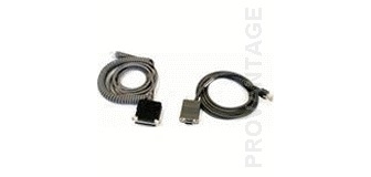 Datalogic CAB-434 RS232 PWR 9P Female Coiled
