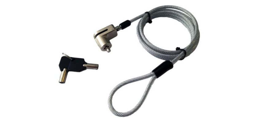 DLH Cable de securite antivol a cle pour Microsoft Surface Pro et Surface Go