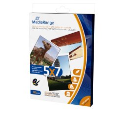 MediaRange MRINK114 pak fotopapier Wit Glans