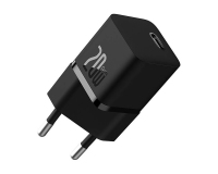 Baseus GaN5 20W Mini Universal Negro Corriente alterna Carga rápida Interior