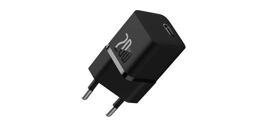 Baseus GaN5 20W Mini Universal Negro Corriente alterna Carga rápida Interior