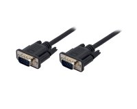 MCL CABLE SVGA HD15 Male/Male 3m câble VGA VGA (D-Sub) Noir