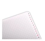 Répertoire clairefontaine reliure intégrale papier vélin velouté couverture lavable 75x120mm 100 pages 90g 5x5mm