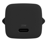 Chargeur pour téléphone mobile Belkin USB-C BoostCharge 25 W Noir pour Smartphone et Tablette + câble USB-C vers USB-C 1 m