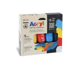 Primo 421TATM5 vernice Pittura acrilica 75 ml 5 pz