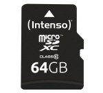Intenso 64GB MicroSDHC MicroSDXC Klasse 10