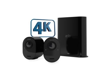 ARLO Caméra de surveillance Ultra 2 Noir pack de 2