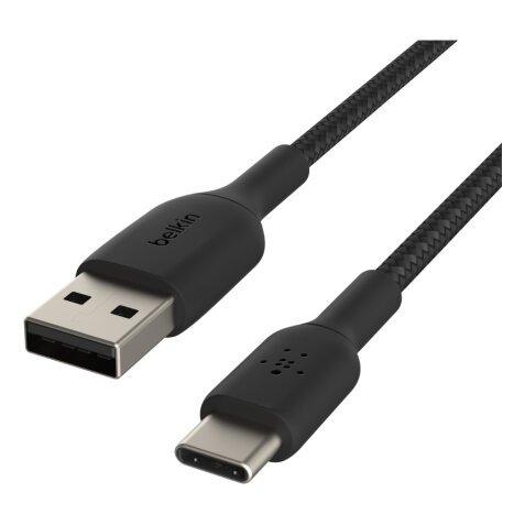 Belkin CAB002BT3MBK câble USB 3 m USB A USB C Noir