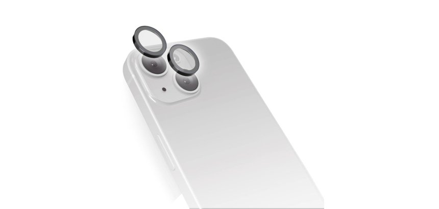 SBS Kit accessoires smartphone Protection objectif photo iPhone 15 et 15 Plus