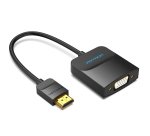 Vention Convertidor 42154/ HDMI Macho a VGA Hembra/ 15cm/ Negro