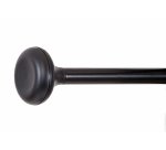 Porte-manteaux maulgrando acier couronne diam. 37,5cm 16 crochets hauteur 1,75m socle diam. 36,5cm coloris noir
