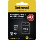 Intenso 3433492 memoria flash 256 GB MicroSDXC UHS-I Classe 10