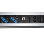 LINK Multipresa A Scomparsa Con 2 Porte Alimentazione Ita/Schuko, 2 Porte Usb + 1 Rj45 + 1 Rj11 + 1 Hdmi Femmina