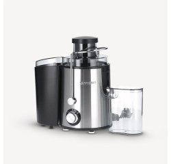 Severin ES 3566 juice maker Centrifugal juicer 400 W Black, Stainless steel