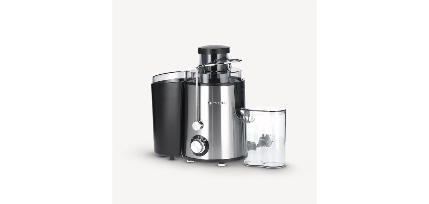 Severin ES 3566 juice maker Centrifugal juicer 400 W Black, Stainless steel