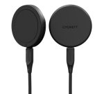 Cygnett ChargePuck Qi2.0 Cuffie, Smartphone Nero USB Carica wireless Ricarica rapida Interno