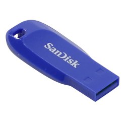 SanDisk Cruzer Blade - Clé USB - 32 Go - USB 2.0 - bleu électrique