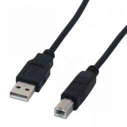 MCL MC922ABE-3M/N câble USB USB 2.0 2 m USB A Mini-USB B Noir