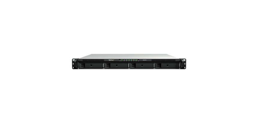 Synology RackStation RS826RP+ server NAS e di archiviazione Rack (1U) AMD Ryzen V1500B 4 GB DDR4 0 TB DiskStation Manager Nero, Grigio