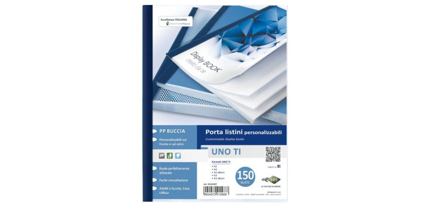 SEI Rota Uno TI presentation display book 150 pockets A4