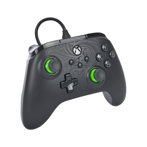 PowerA XBGP0190-01 mando y volante Negro, Cal USB Gamepad PC, Xbox One, Xbox One S, Xbox One X