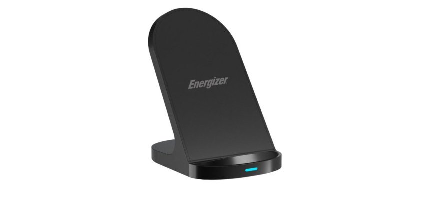 Energizer WCP108 cargador de dispositivo móvil Smartphone Negro USB Cargador inalámbrico Carga rápida Interior
