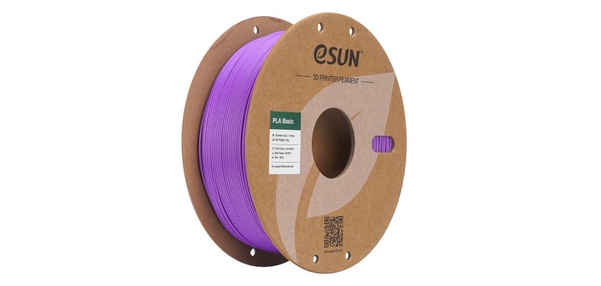 eSUN PLA-BASIC175O-GZ1Y1 3D-printmateriaal Polymelkzuur Paars 1 kg