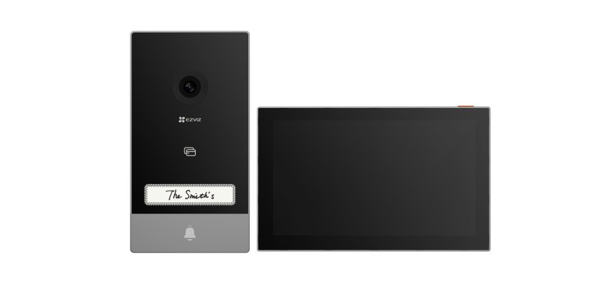 EZVIZ HP7 système vidéophone 17,8 cm (7") Noir, Argent