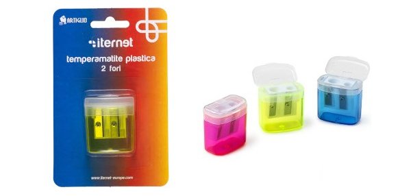 Artiglio 4118BT pencil sharpener Manual pencil sharpener Assorted colours