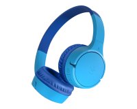 Belkin SoundForm Mini Headset Draadloos Hoofdband Oproepen/muziek USB Type-C Blauw