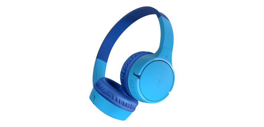 Belkin SoundForm Mini Auriculares Inalámbrico Diadema Llamadas/Música USB Tipo C Azul