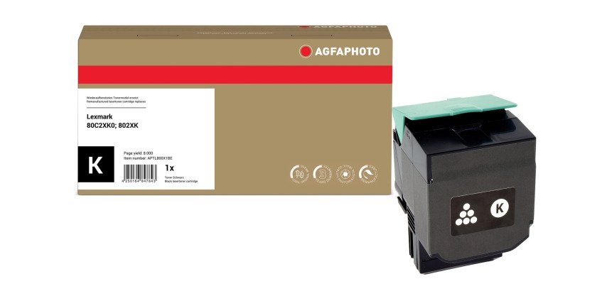 AgfaPhoto APTL800X1BE Toner Cartridge 1 piece(s) Black