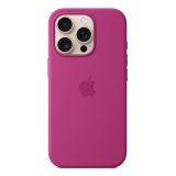 Apple Coque en silicone avec MagSafe pour iPhone 16 Pro - Fuchsia