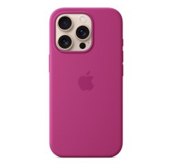 Apple Funda de silicona con MagSafe para el iPhone 16 Pro - Fucsia