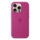 Apple Coque en silicone avec MagSafe pour iPhone 16 Pro - Fuchsia